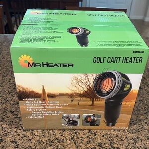 Black Golf Cart Heater